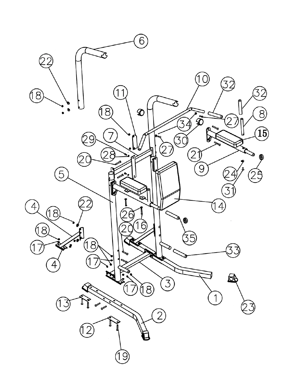 Exploded diagram | Impex IGS-2110 User Manual | Page 10 / 12