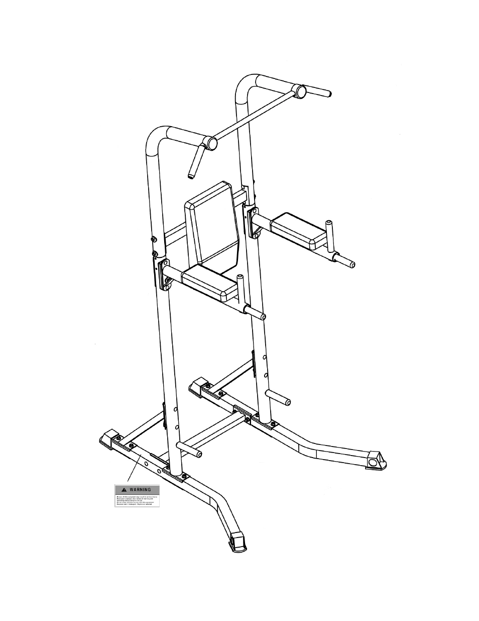 Warning label replacement | Impex IGS-2110 User Manual | Page 4 / 12