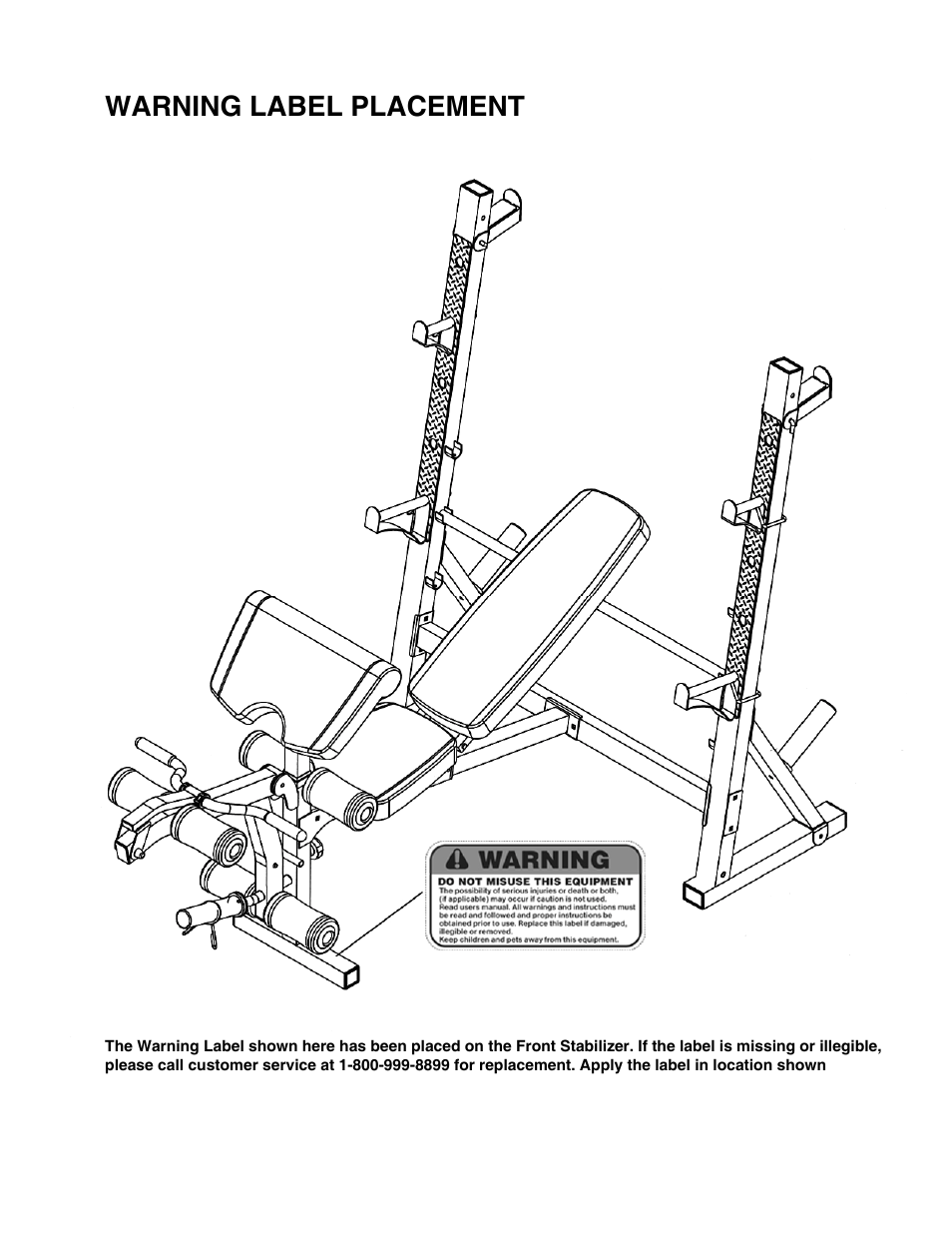 Warning label placement | Impex MD-857 User Manual | Page 4 / 14