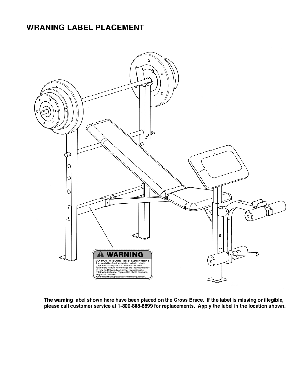 Wraning label placement | Impex MWB 214 User Manual | Page 4 / 12