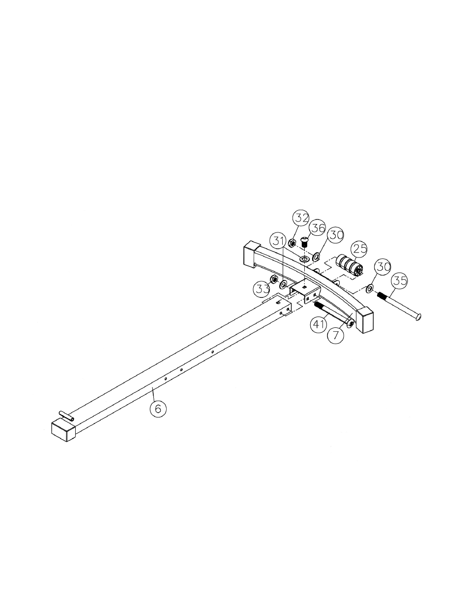 Bench assembly instruction, Diagram 1 | Impex MD-8850 User Manual | Page 19 / 26