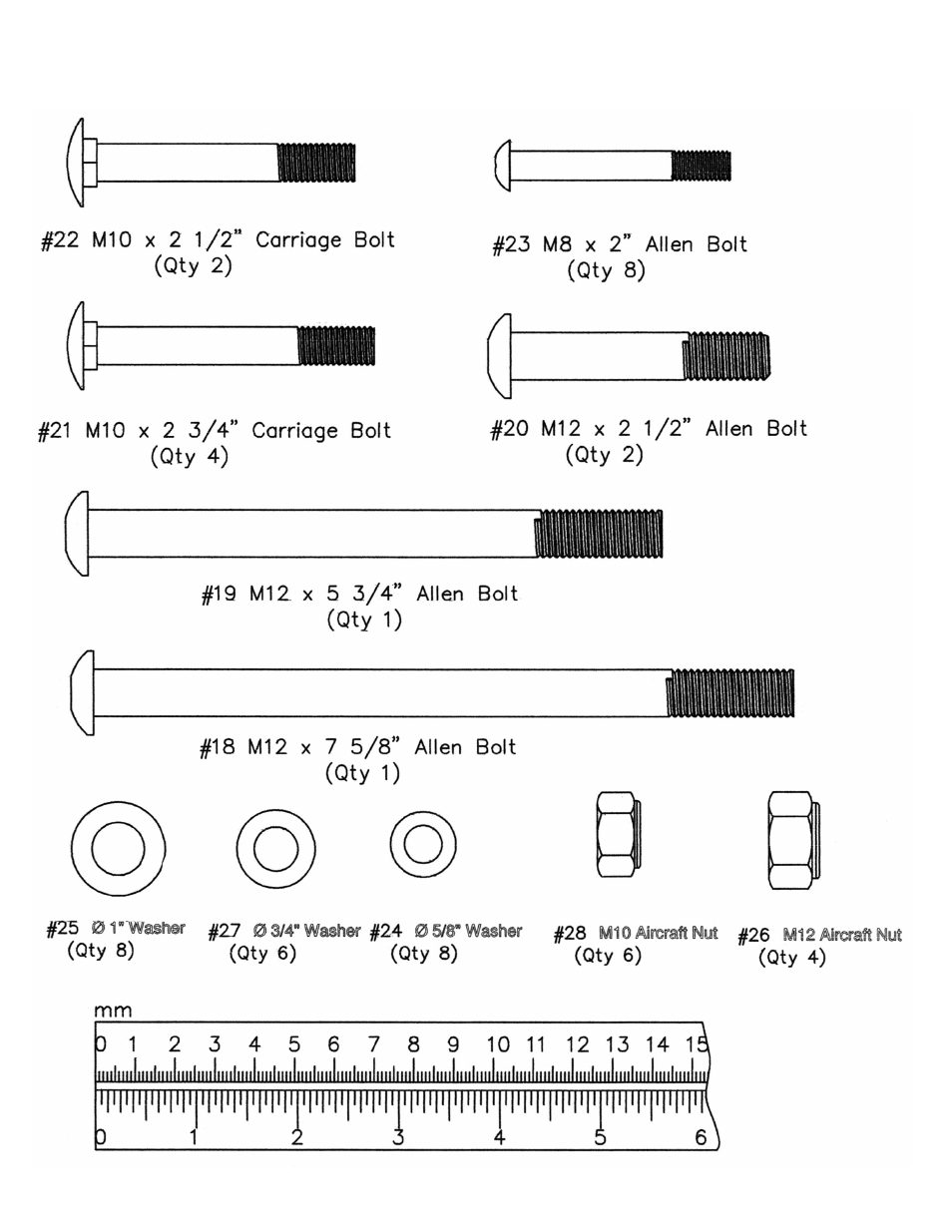 Hardware pack | Impex IGS-6900 User Manual | Page 5 / 12