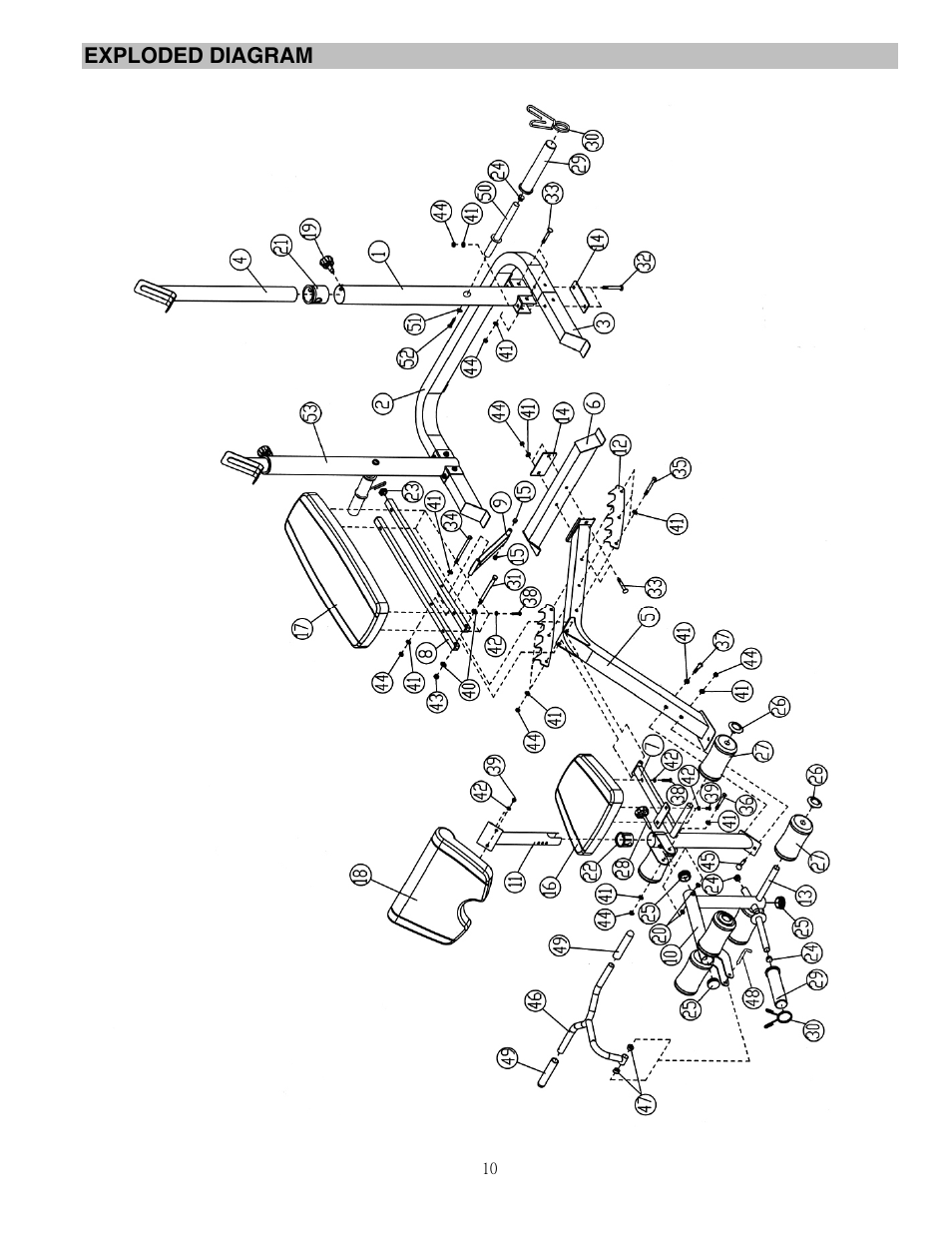 Exploded diagram | Impex MD-879 User Manual | Page 11 / 12