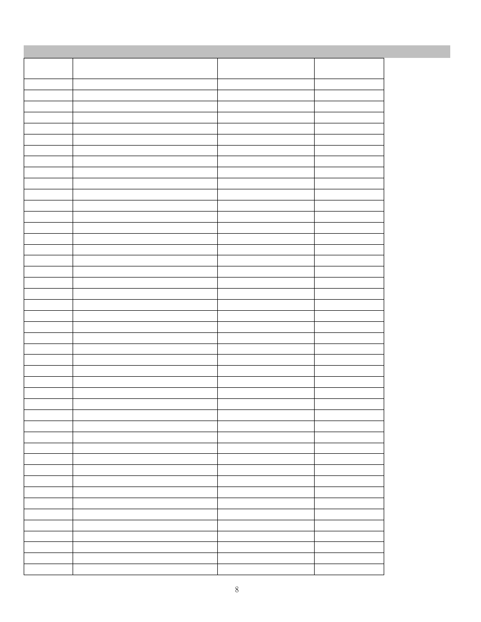 Md-879 parts list | Impex MD-879 User Manual | Page 9 / 12