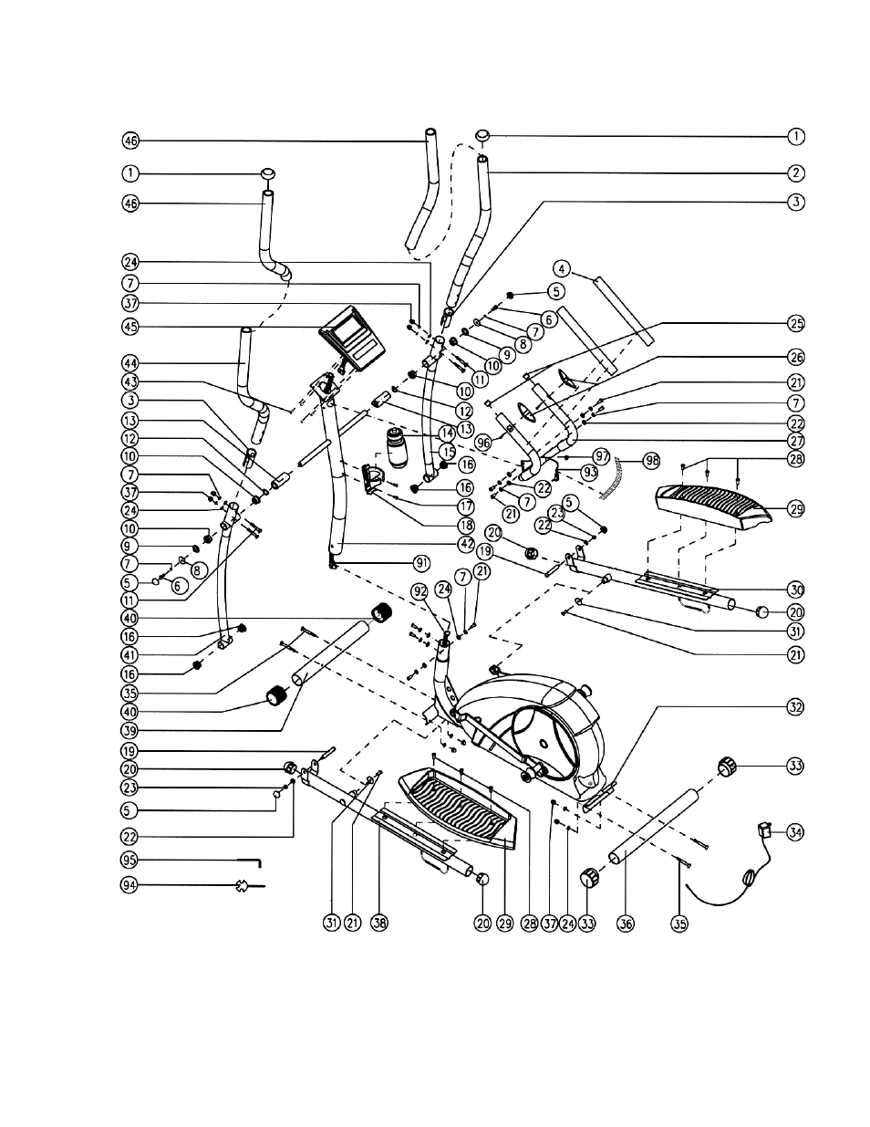 Expldoed diagram | Impex BF-1200 User Manual | Page 16 / 19