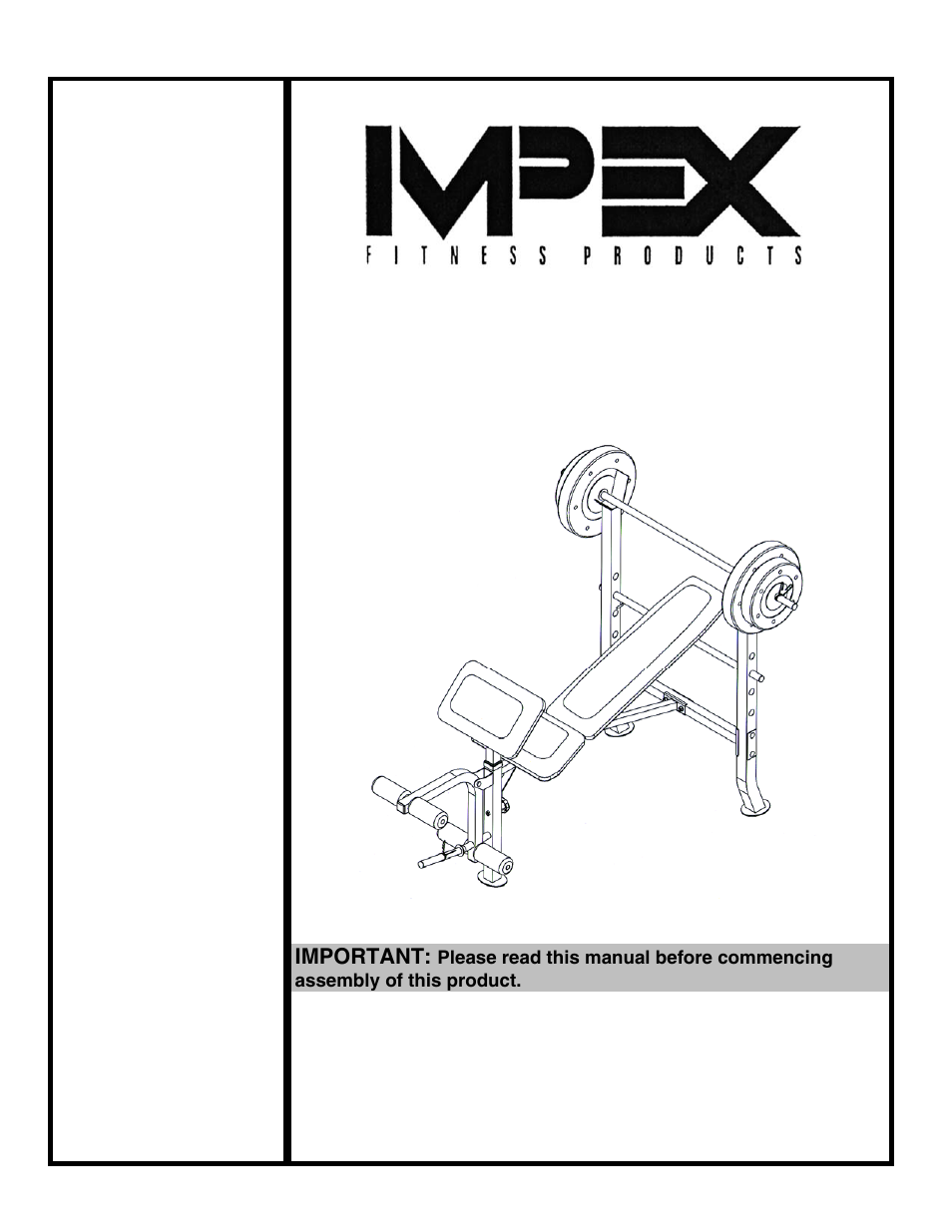 Impex MKB-2081 User Manual | 11 pages