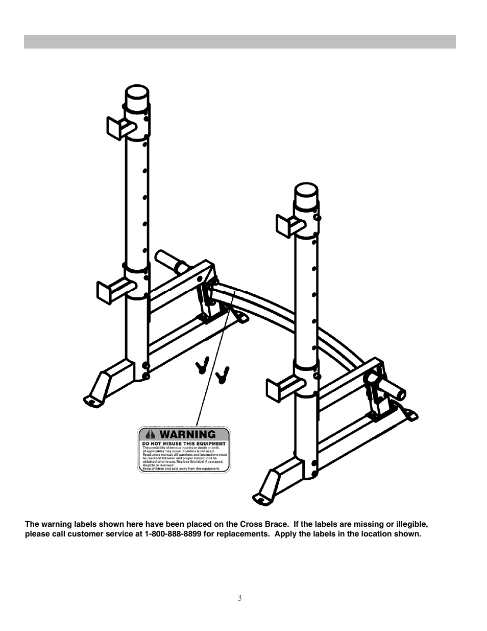 Warning label placement | Impex ADI-10242-I User Manual | Page 4 / 11