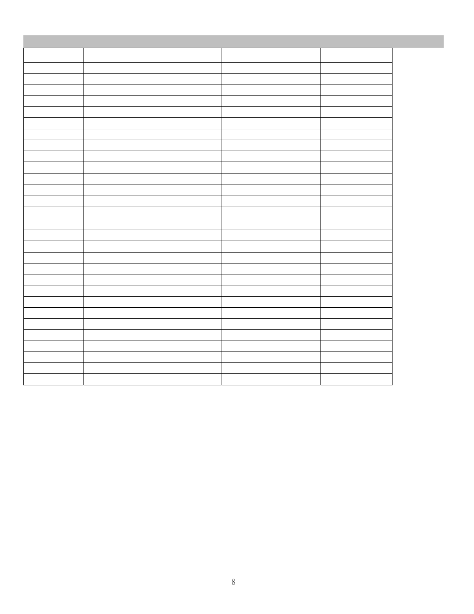 Adi-10242 parts list | Impex ADI-10242-I User Manual | Page 9 / 11