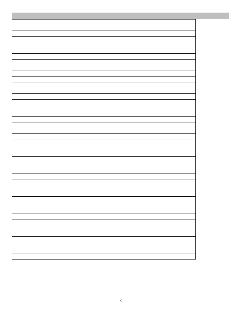 Mwb-26780 parts list | Impex MWB-26780 User Manual | Page 9 / 11