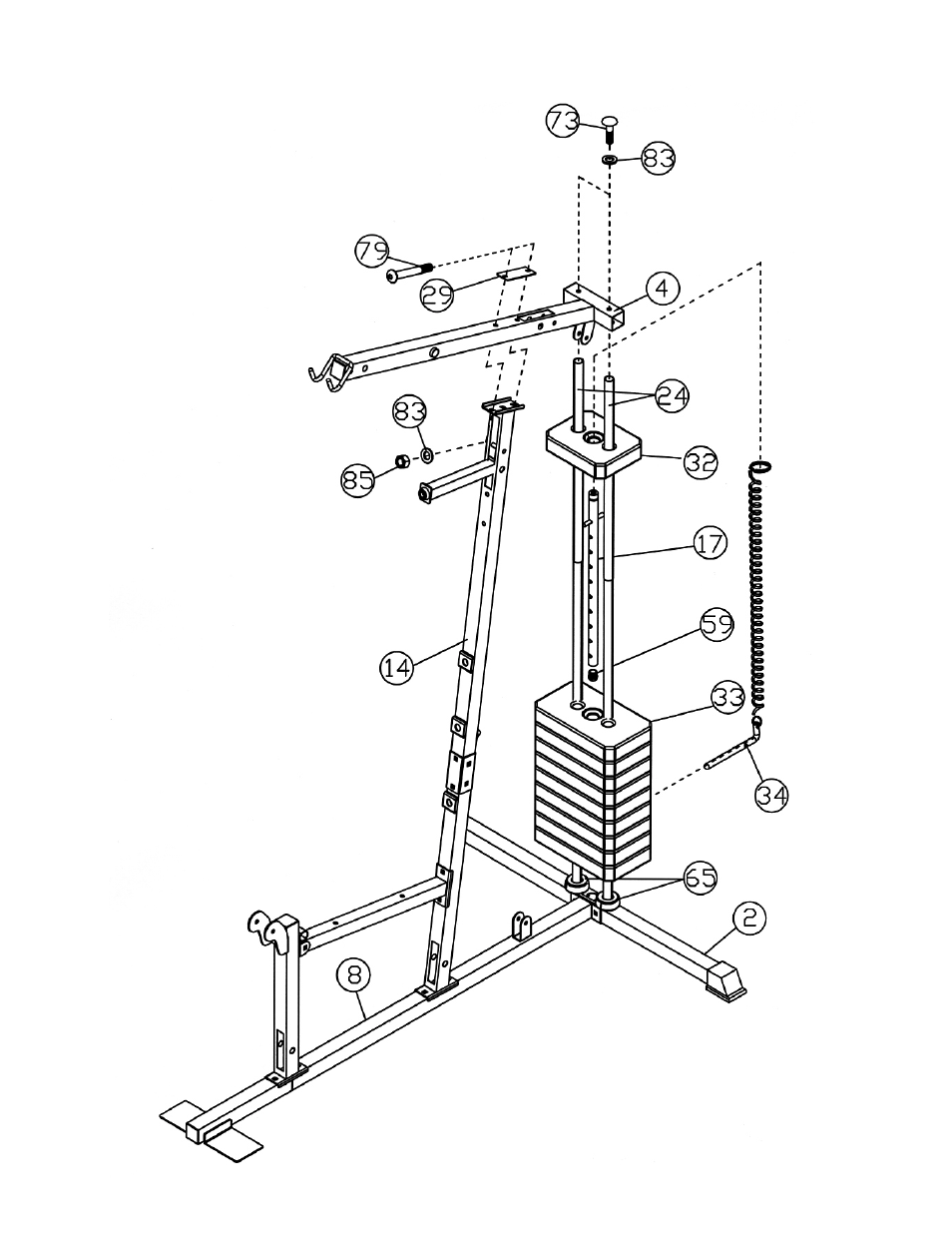 Diagram 2 | Impex Marcy Diamond MD-2109 User Manual | Page 11 / 22