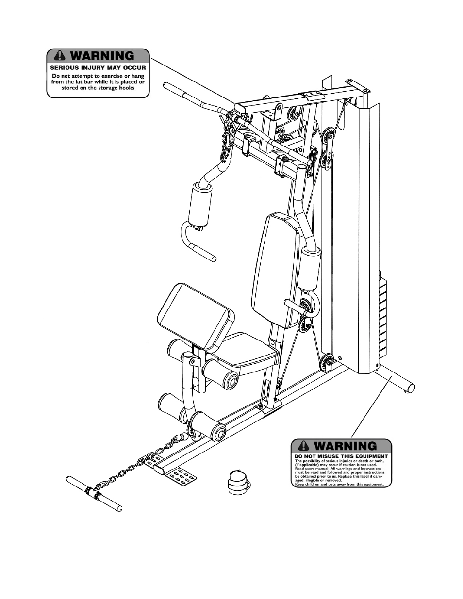 Warning label replacement | Impex MSS-1600 User Manual | Page 4 / 25