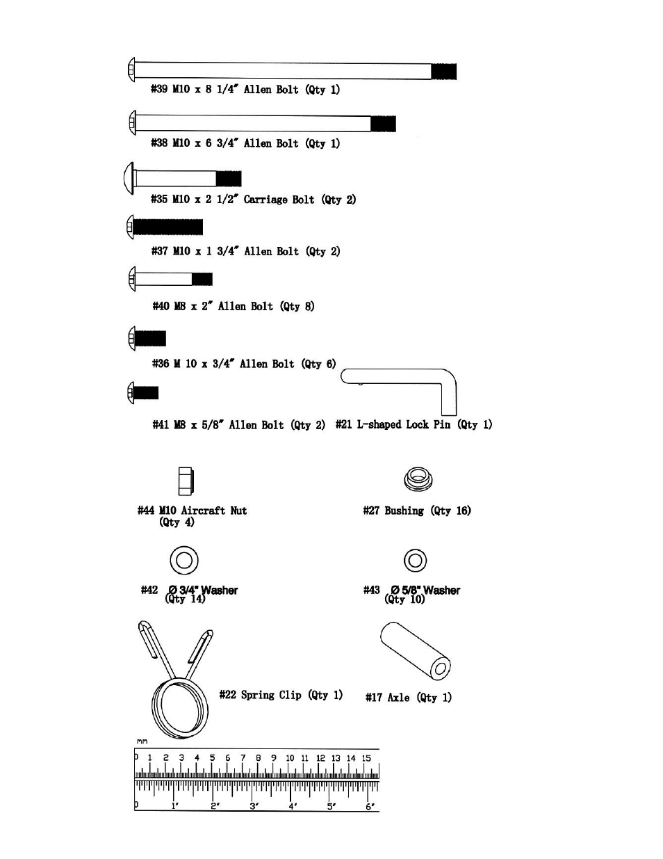 Multi-purpose bench hardware pack | Impex IGS-4350 User Manual | Page 21 / 29