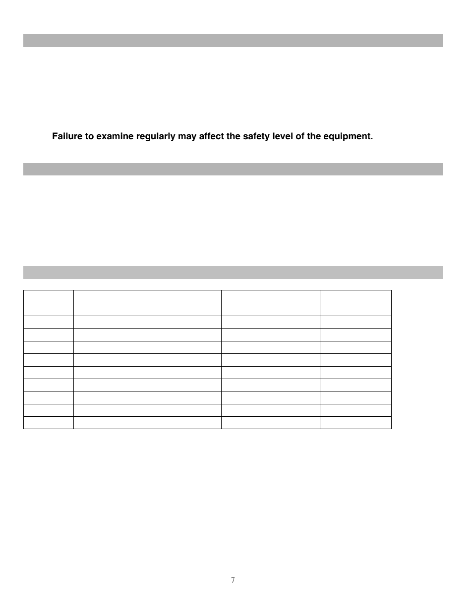 Care and maintenance, Weight capacity and dimension, Parts list | Impex SAG-51 User Manual | Page 8 / 10