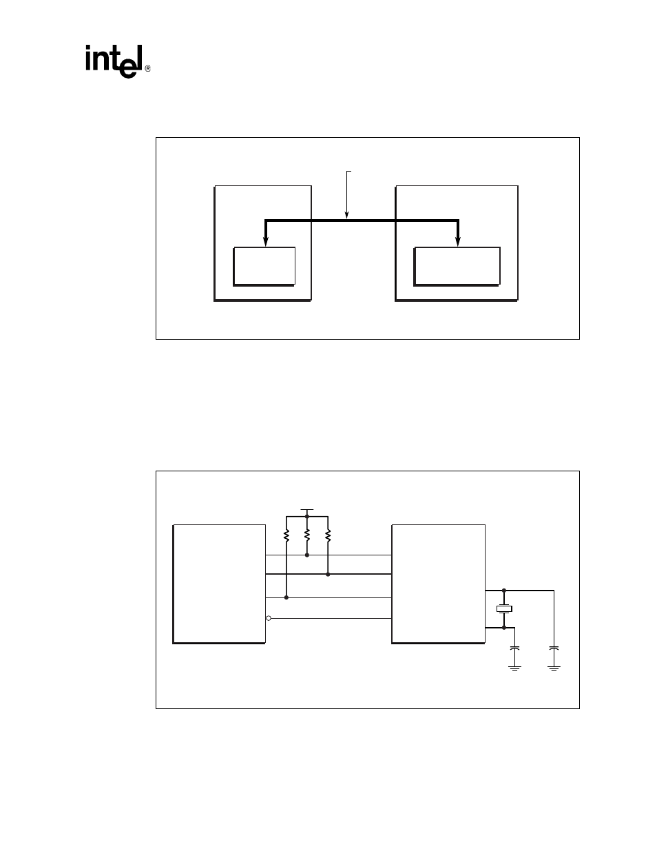 2 microcontroller connections to the 41210 bridge, Microcontroller connections to the 41210 bridge, 41210 bridge microcontroller block diagram | 41210 bridge microcontroller connections | Intel 41210 User Manual | Page 11 / 64
