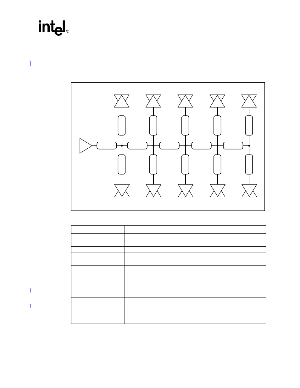 5 pci 33 mhz embedded mode topology, Pci 33 mhz embedded mode topology, Pci 33 mhz embedded mode routing topology | Pci 33 mhz embedded routing recommendations | Intel 41210 User Manual | Page 43 / 64