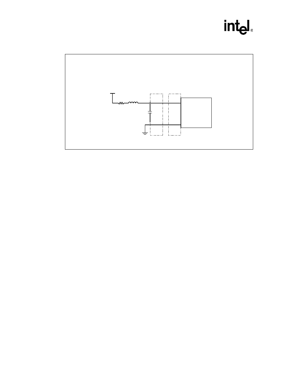 Bandgap analog voltage filter circuit | Intel 41210 User Manual | Page 52 / 64