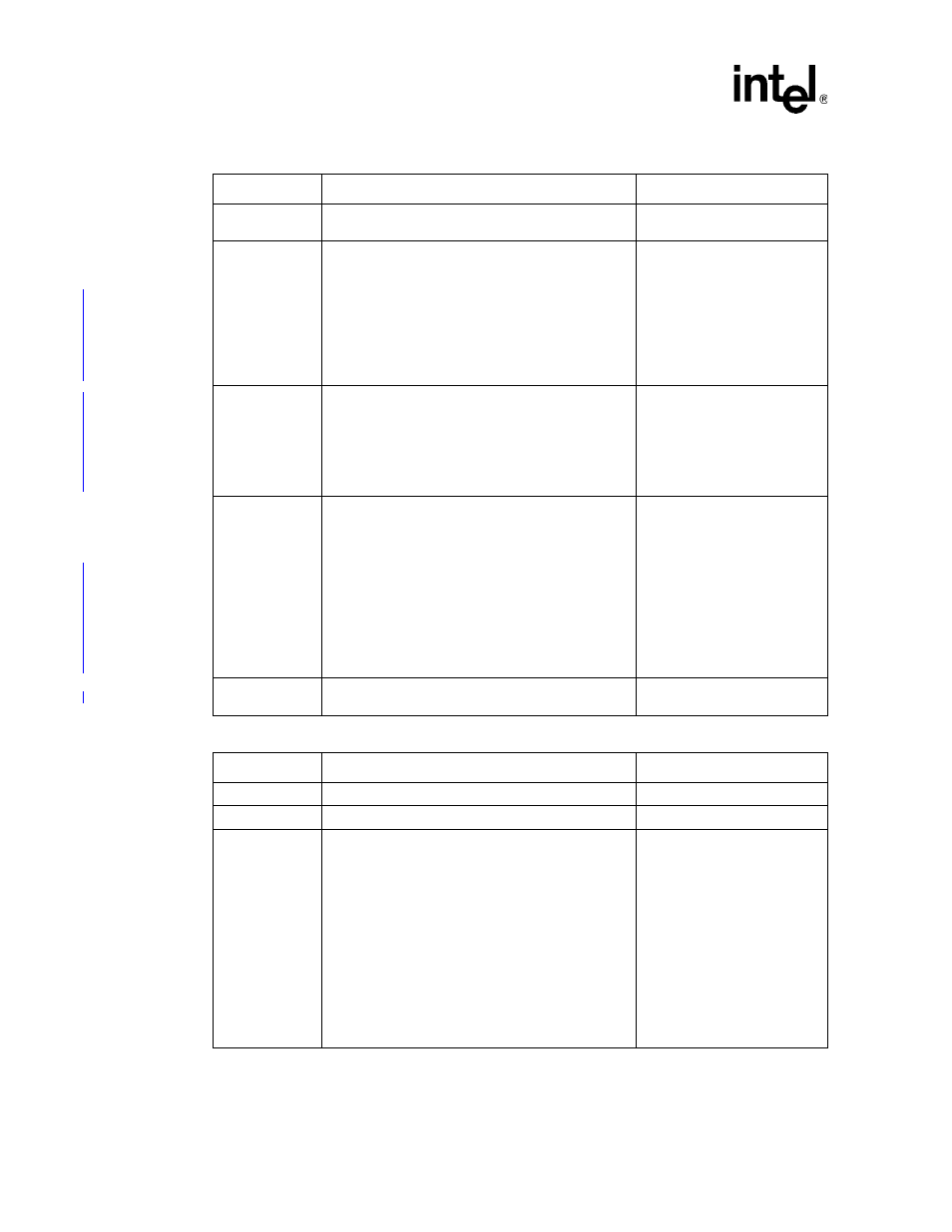 Miscellaneous signals, Smbus interface signals | Intel 41210 User Manual | Page 62 / 64