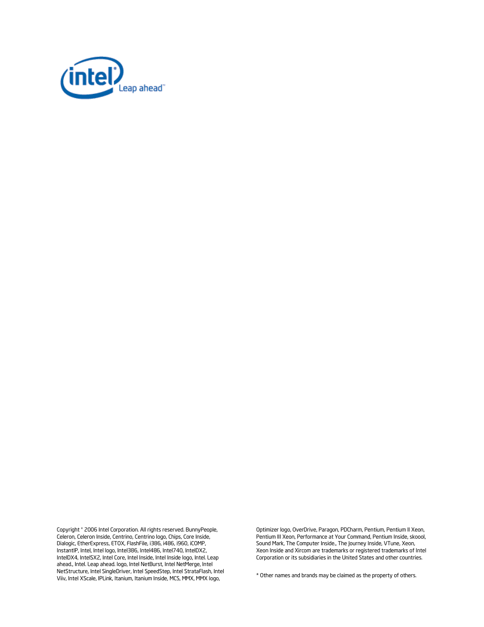 Intel UMPC User Manual | Page 10 / 10