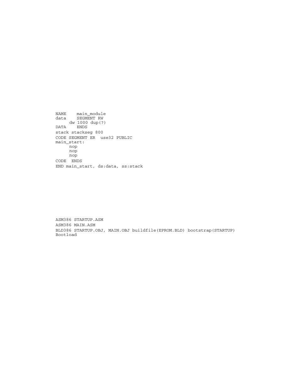 3 main.asm source code, 4 supporting files | Intel IA-32 User Manual | Page 407 / 636