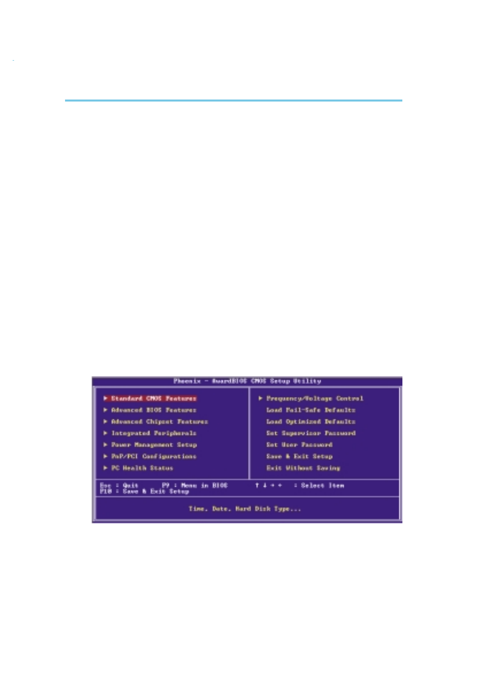 Bios setup, Award bios setup utility, Chapter 3 - bios setup | Intel System Board G4H875-N User Manual | Page 60 / 124