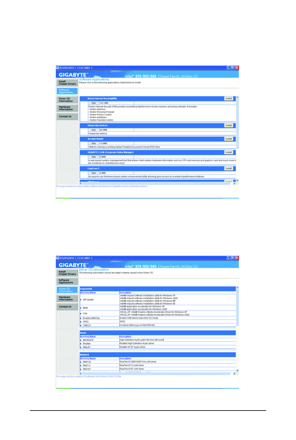 2 software applications, 3 driver cd information | Intel ENTERPRISE PRINTING SYSTEM (EPS) 4112 User Manual | Page 54 / 84