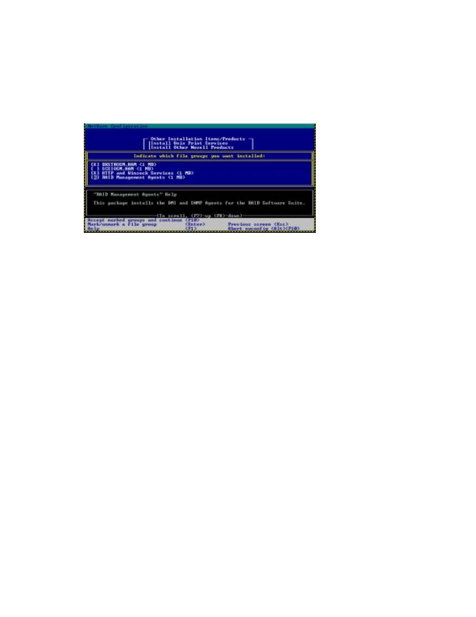 Setup and installation for unixware 7.1 or 7.1.1 | Intel U3-1L User Manual | Page 15 / 20