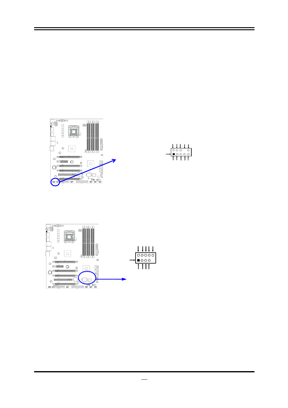 6-2 headers, Usb port header | Intel ICH10R User Manual | Page 27 / 54