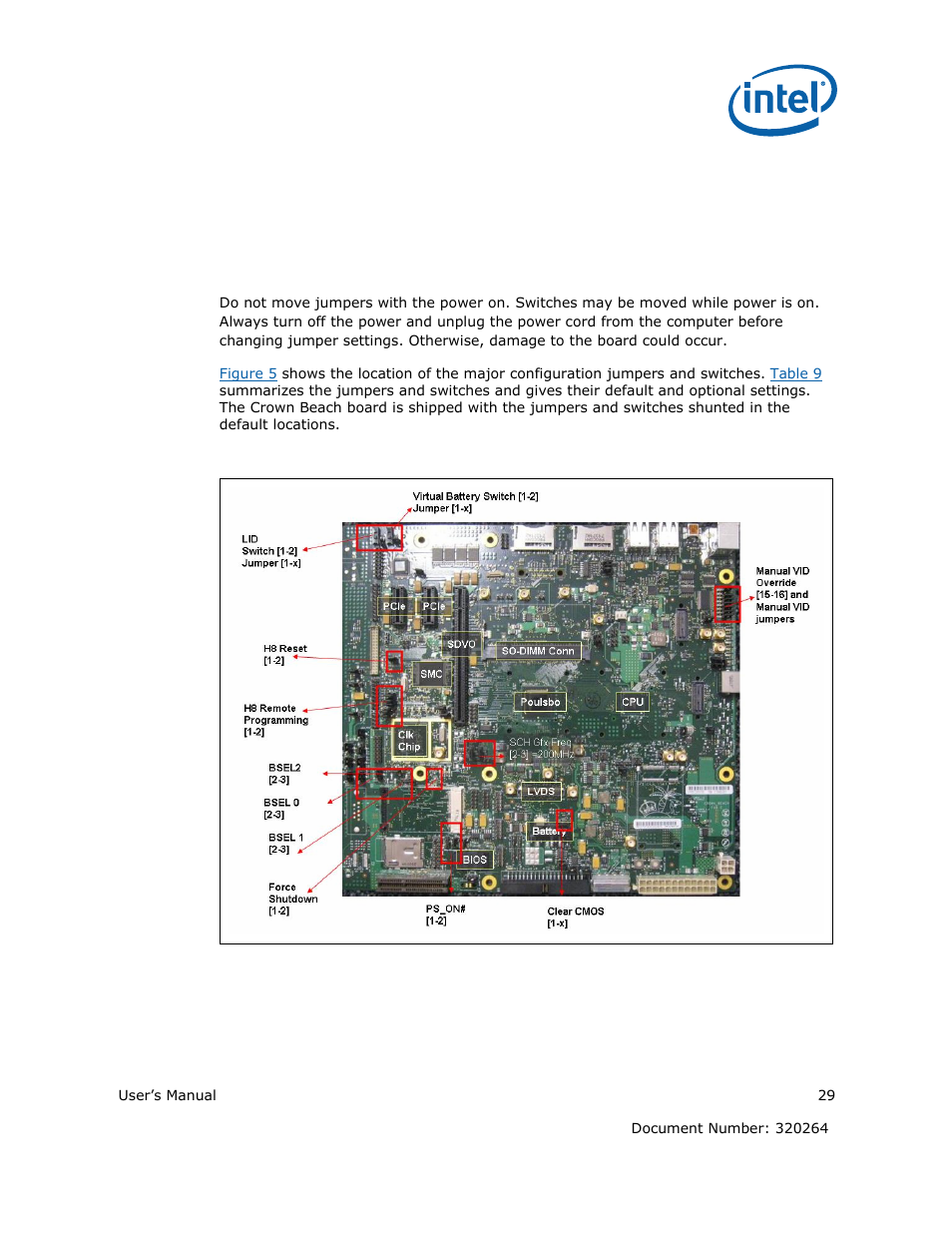 3 configuration settings | Intel ATOM US15W User Manual | Page 29 / 54