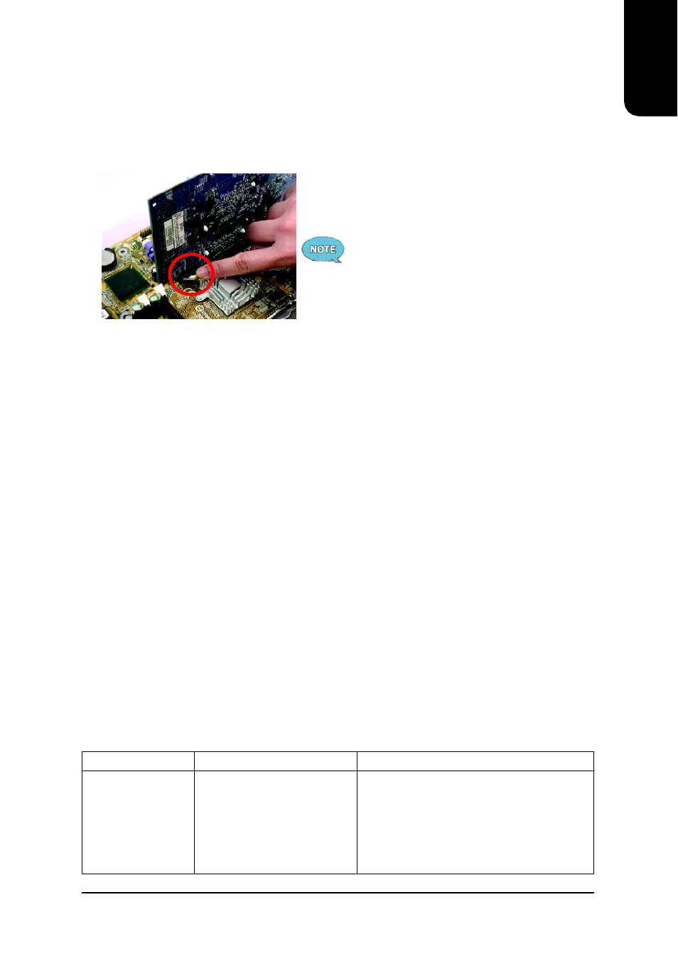 English, Installation of the graphics card, What is axper's g.e.a.r | Graphics card support list | Intel XP-P5CM-GV User Manual | Page 13 / 28