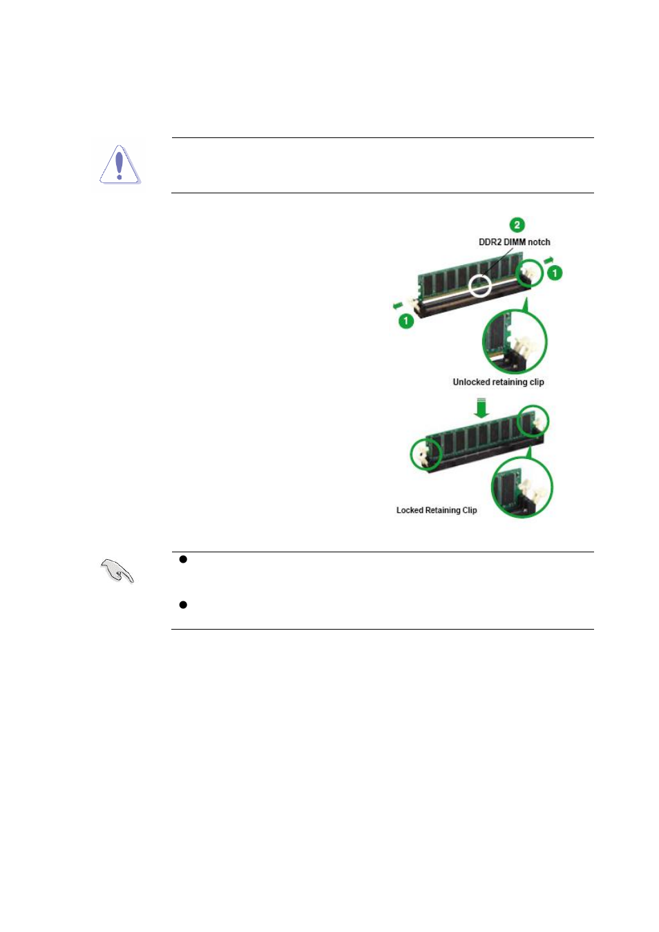 3 installing a dimm | Intel AX965Q User Manual | Page 30 / 81