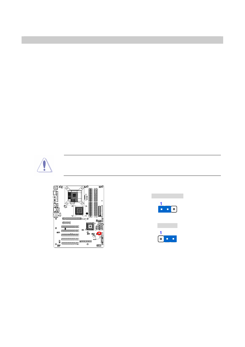 7 jumpers, 1 clear rtc ram (clrtc), Turn off the computer and unplug the power cord | Remove the onboard battery, Re-install the battery, Plug the power cord and turn on the computer | Intel AX965Q User Manual | Page 35 / 81