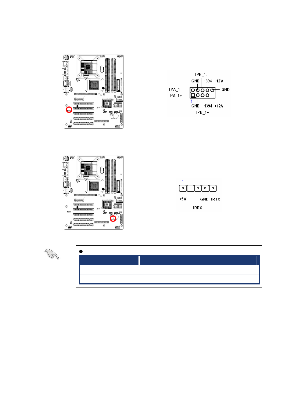 12 ieee 1394a connector (ie1394_2, optional), 13 irda connector (ir_con1) | Intel AX965Q User Manual | Page 47 / 81