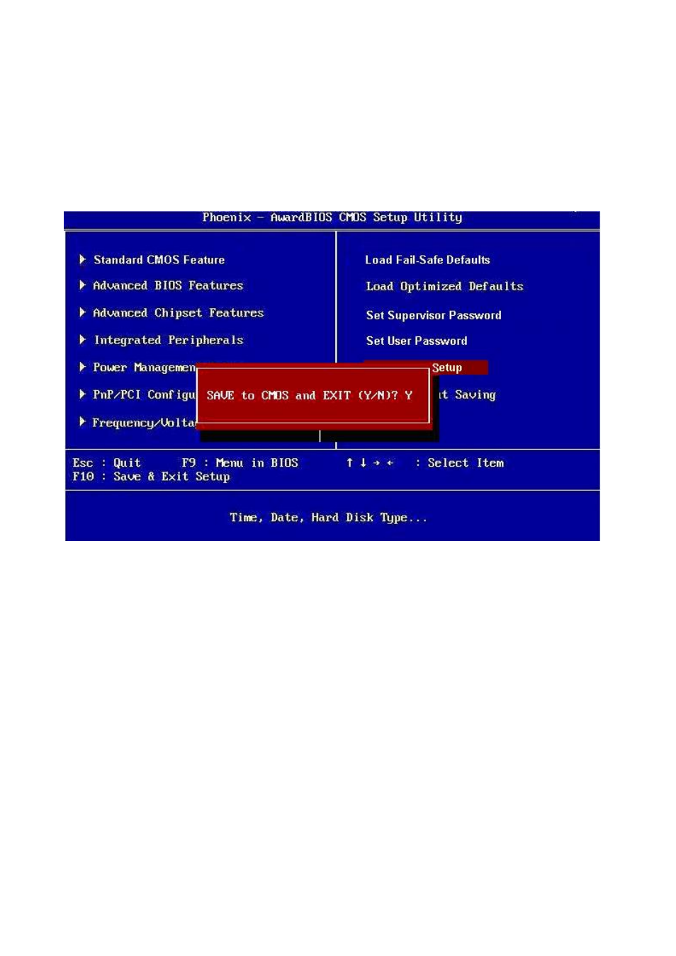11 save and exit setup | Intel AX965Q User Manual | Page 80 / 81