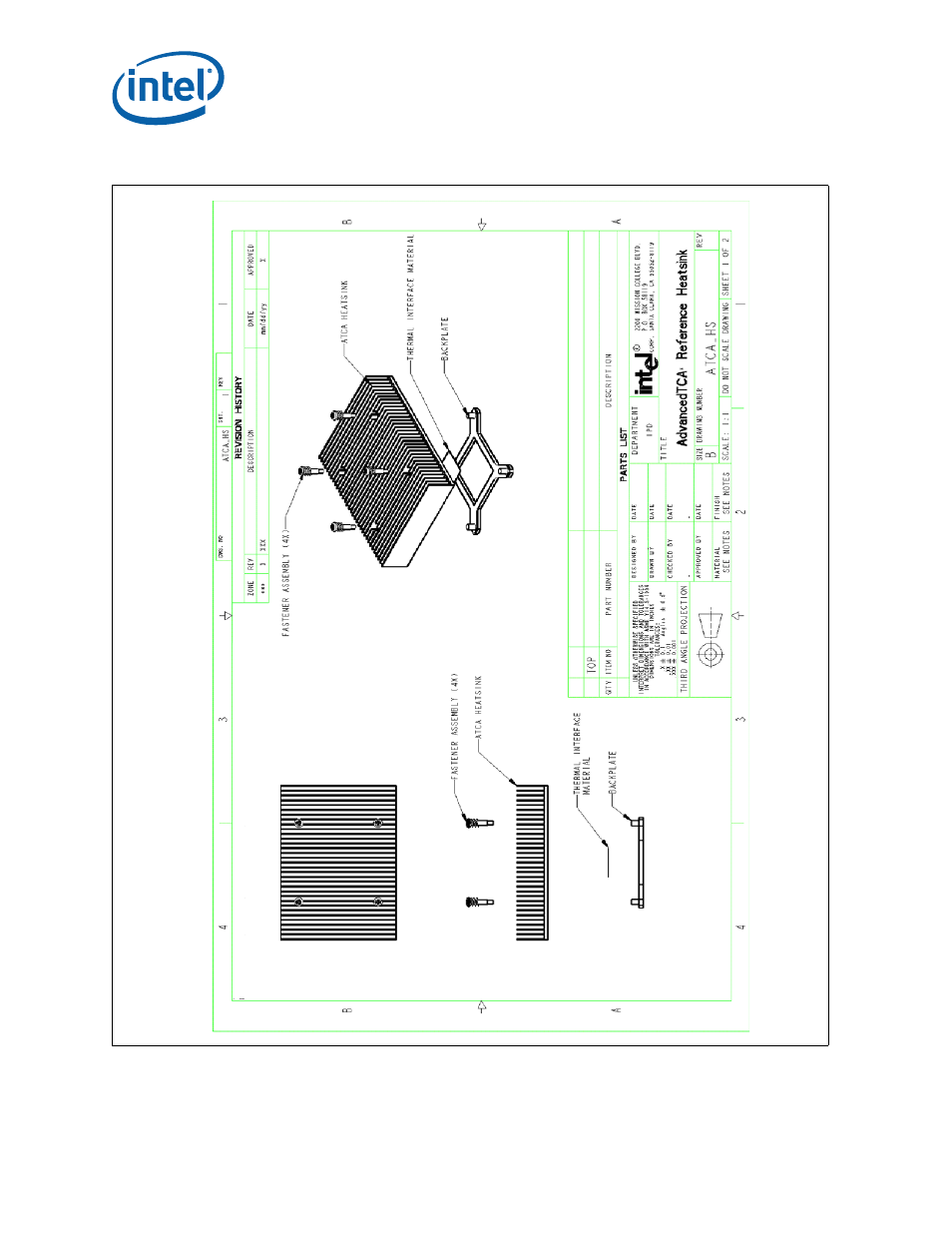 17 advancedtca* reference heatsink assembly | Intel CORETM 2 DUO MOBILE 320028-001 User Manual | Page 33 / 42