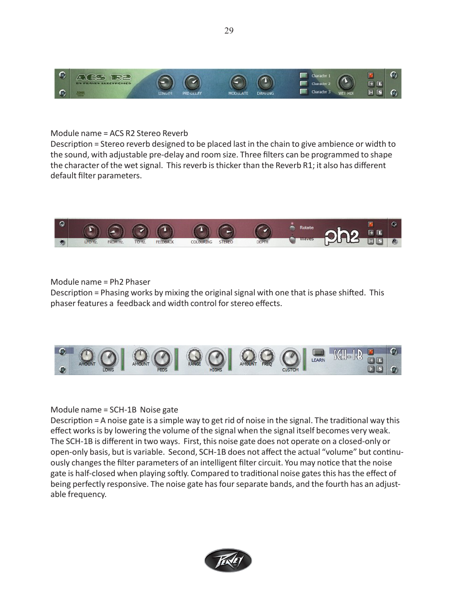Intel Peavey ReValver MK III User Manual | Page 30 / 45