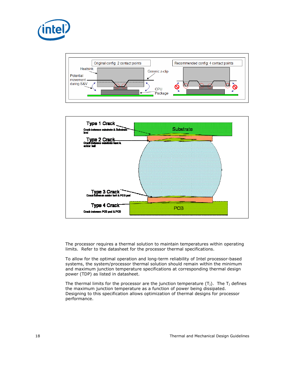 2 thermal requirements, Thermal requirements, Figure 4 (thru z-cl | Figure 4, Figure 5 illu | Intel CELERON 200 User Manual | Page 18 / 53