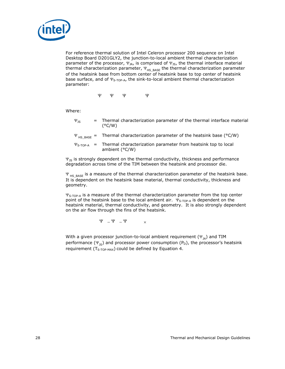 Intel CELERON 200 User Manual | Page 28 / 53