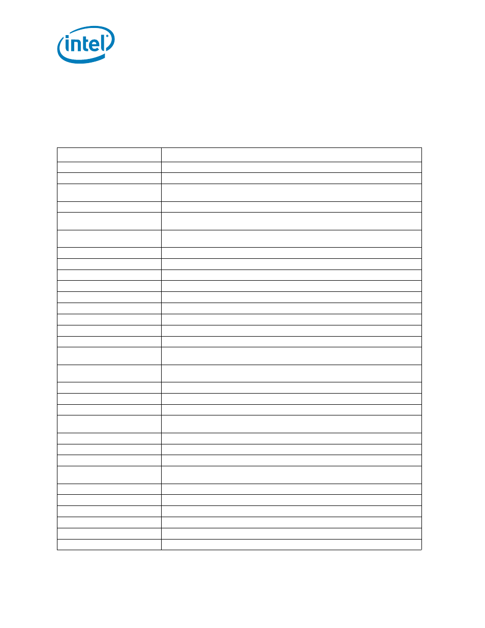 0 terms and acronyms, Table 18. glossary of terms and acronyms | Intel SSDSA1MH080G1 User Manual | Page 26 / 28
