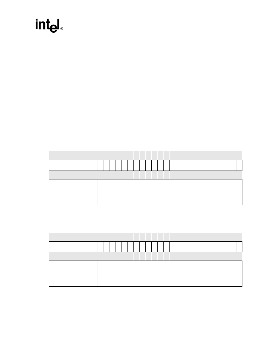Table 4-9. gpsr0 bit definitions, Table 4-10. gpsr1 bit definitions | Intel PXA26X User Manual | Page 119 / 624
