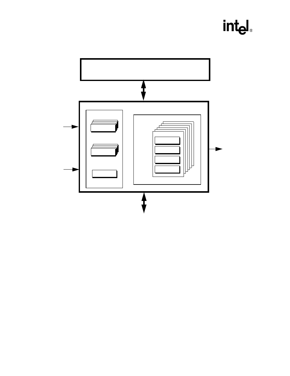 Figure 5-1. dmac block diagram, 1 direct memory access controller channels, Figure 5-1 | Intel PXA26X User Manual | Page 160 / 624