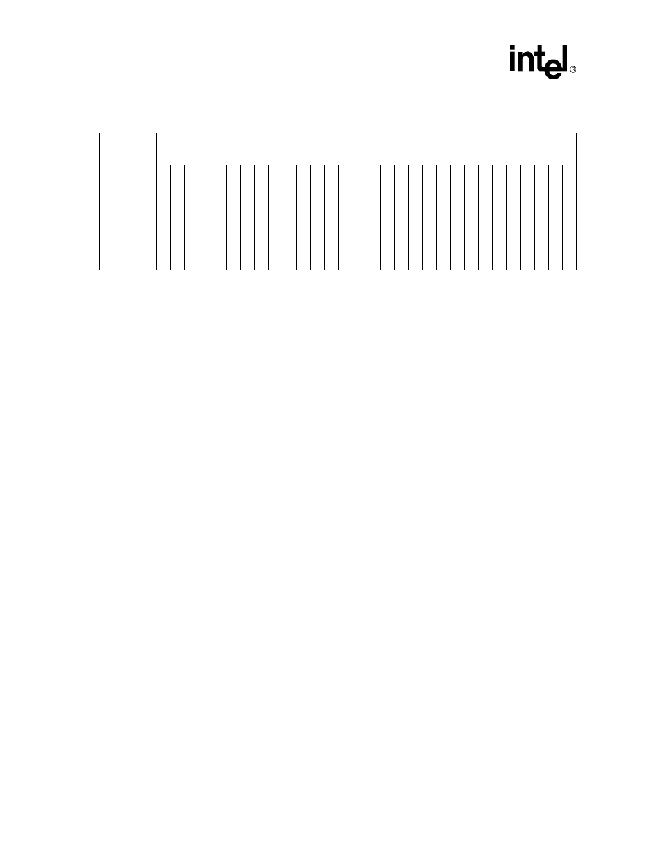 Table 6-17. sxmrs register bitmap | Intel PXA26X User Manual | Page 226 / 624