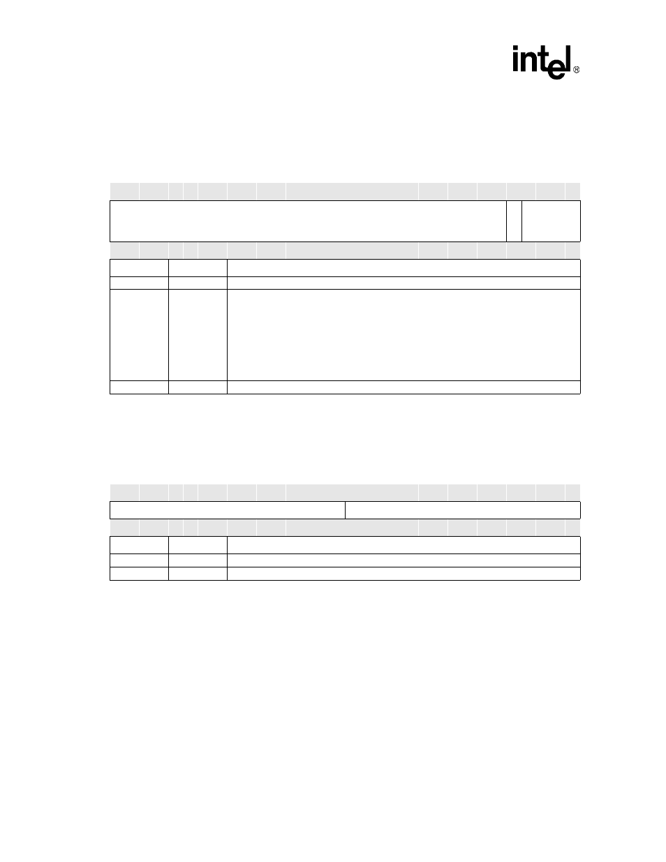 11 mic-in status register (mcsr), Table 13-17. mic-in status register, 12 mic-in data register (mcdr) | Table 13-18. mic-in data register, Table 13-17, “mic-in status, Register | Intel PXA26X User Manual | Page 490 / 624
