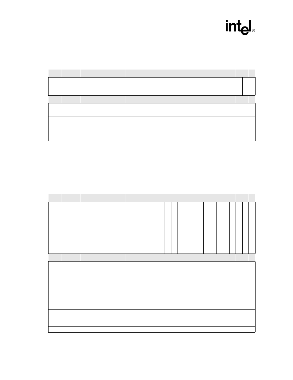 Table 15-6. mmc_strpcl register, 2 mmc_stat register, Table 15-7. mmc_stat register (sheet 1 of 2) | Table 15-6 | Intel PXA26X User Manual | Page 534 / 624