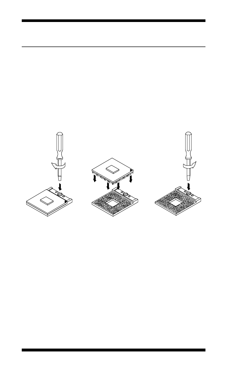 Installing the cpu | Intel IB868 User Manual | Page 10 / 60