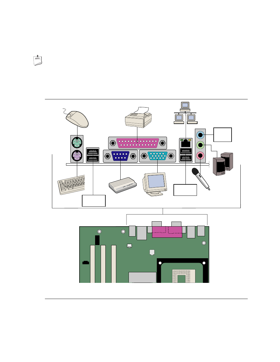 Back panel connectors | Intel D865GVHZ User Manual | Page 41 / 88