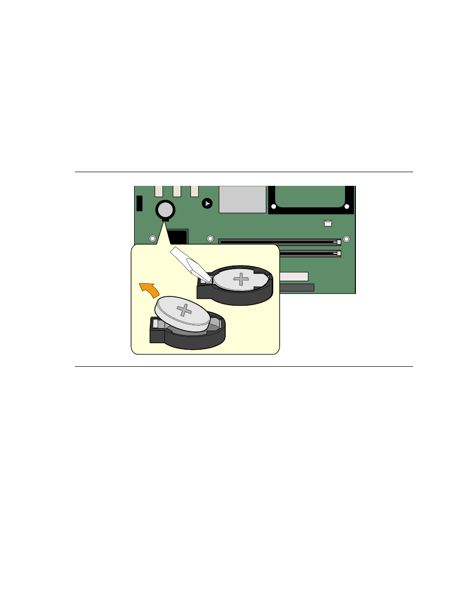 Removing the battery | Intel D865GVHZ User Manual | Page 45 / 88