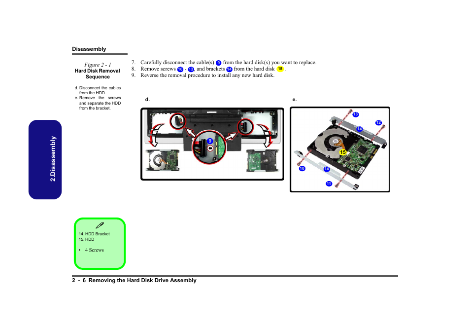 Disassembly | Intel LV19C Series User Manual | Page 25 / 97