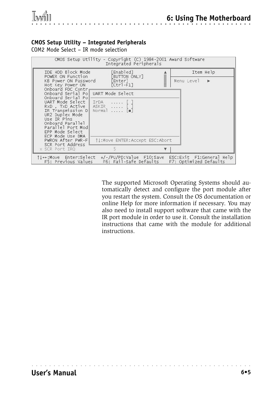 Using the motherboard, User’s manual | Intel IWILL P4D-N User Manual | Page 91 / 104