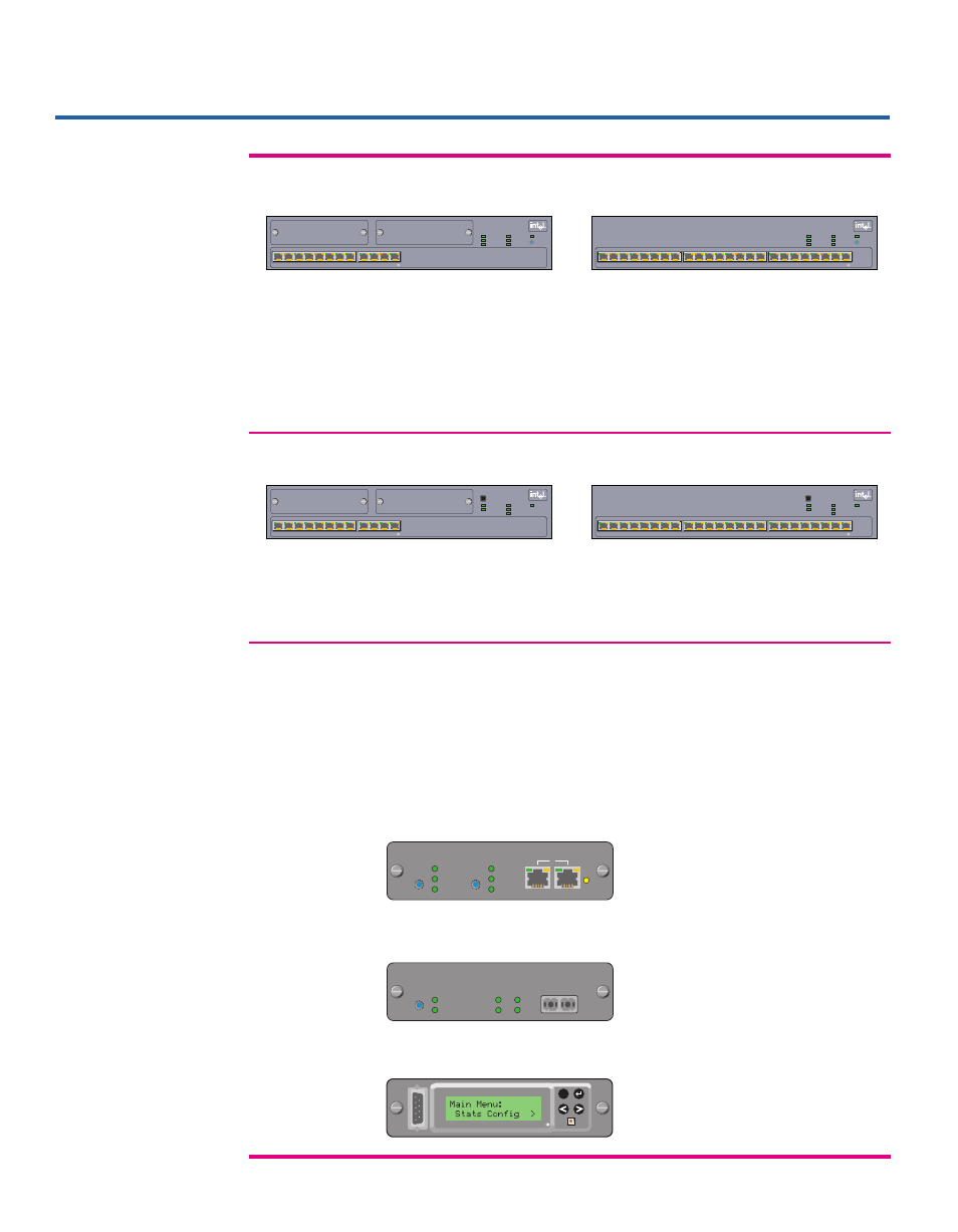 Feature comparison, Port, Express 220t | 100mbps, Express 210t, 12 ports operate at same, Enable/disable bridging | Intel 220T User Manual | Page 5 / 24