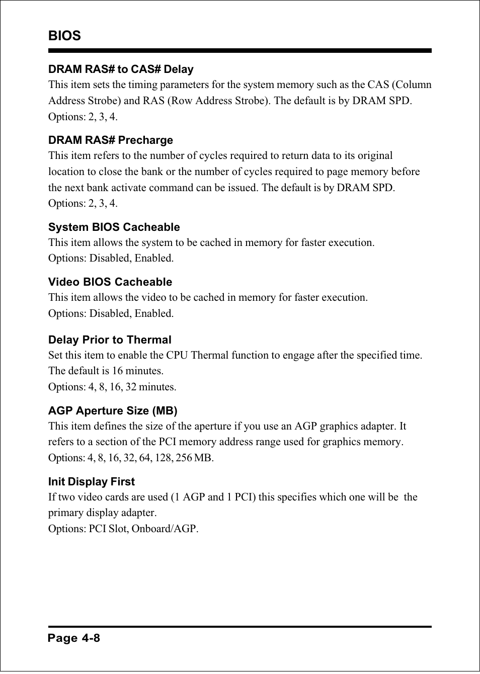 Bios | Intel FSB800 (PC3200) User Manual | Page 46 / 96